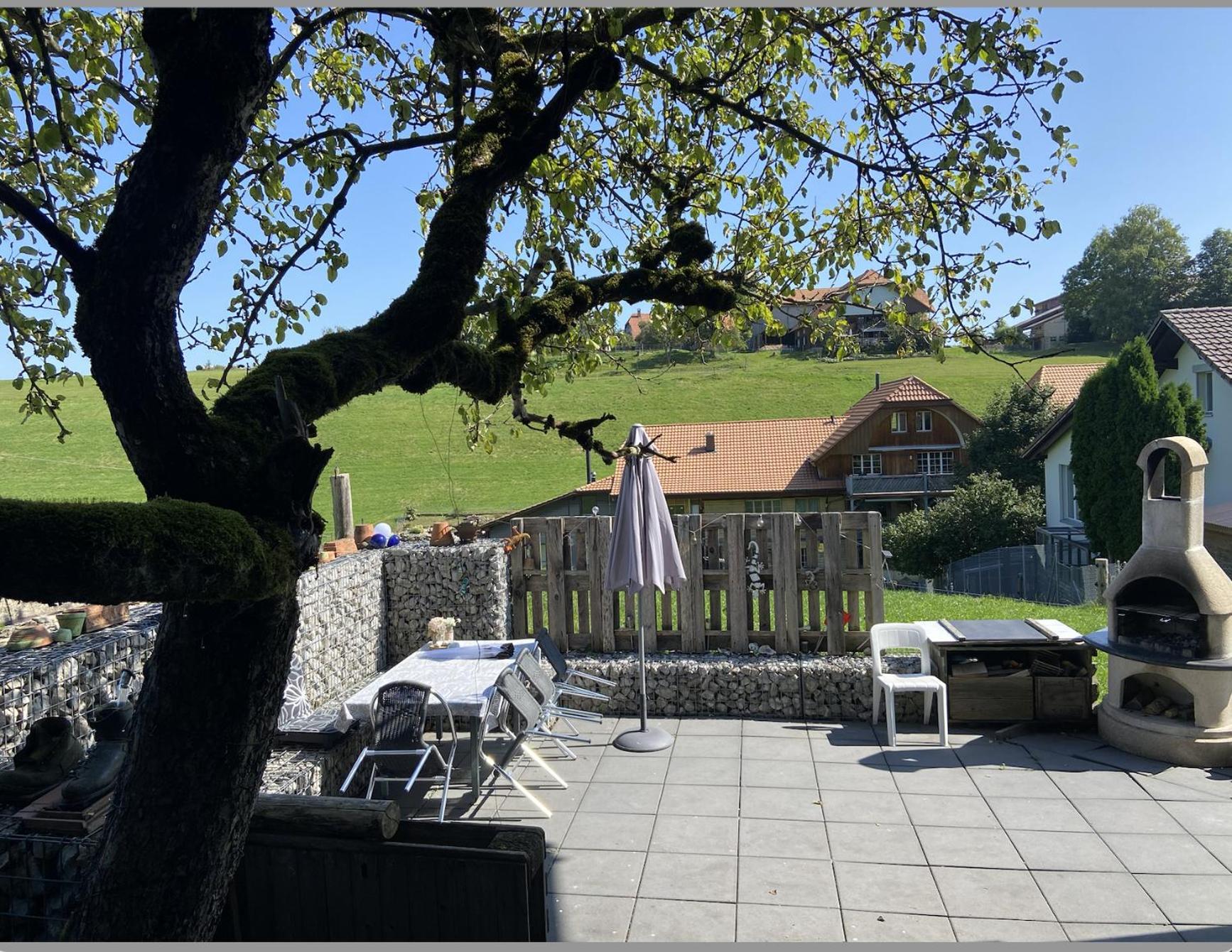 Naturnahe Familienwohnung Ruschegg Екстер'єр фото