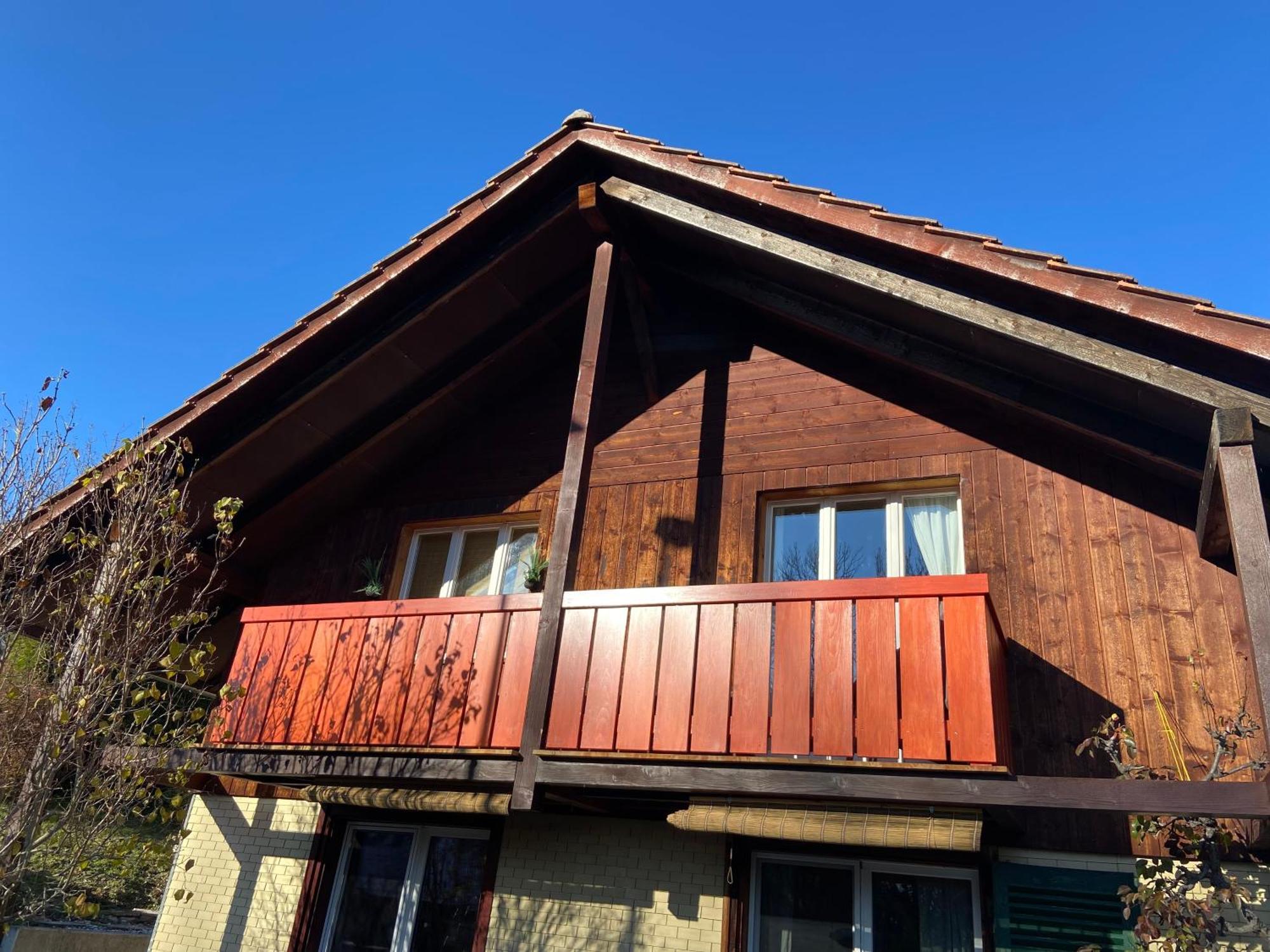 Naturnahe Familienwohnung Ruschegg Екстер'єр фото