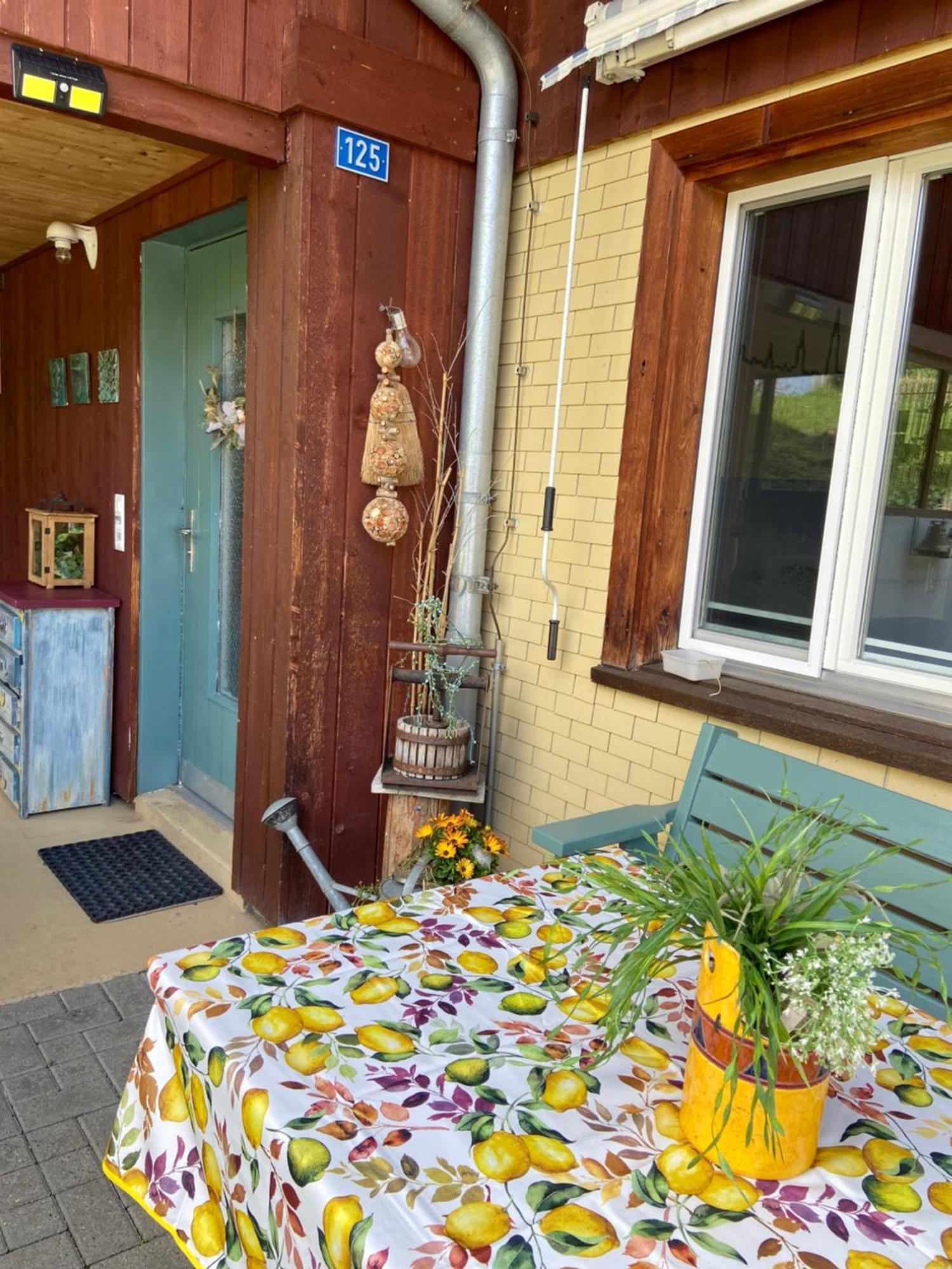 Naturnahe Familienwohnung Ruschegg Екстер'єр фото